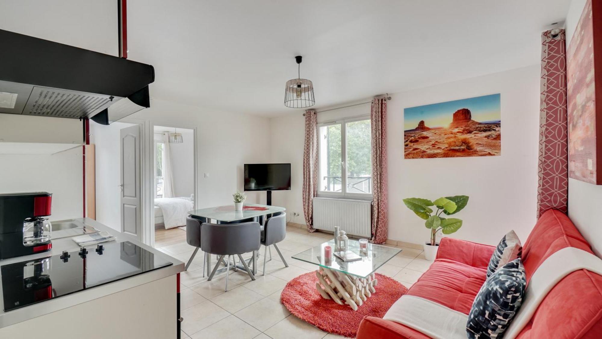 Chic Apart With Parking Near Paris Aubervilliers Exterior foto